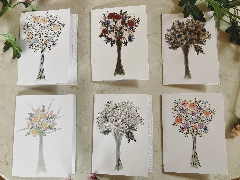 6 Card Bouquet Bundle