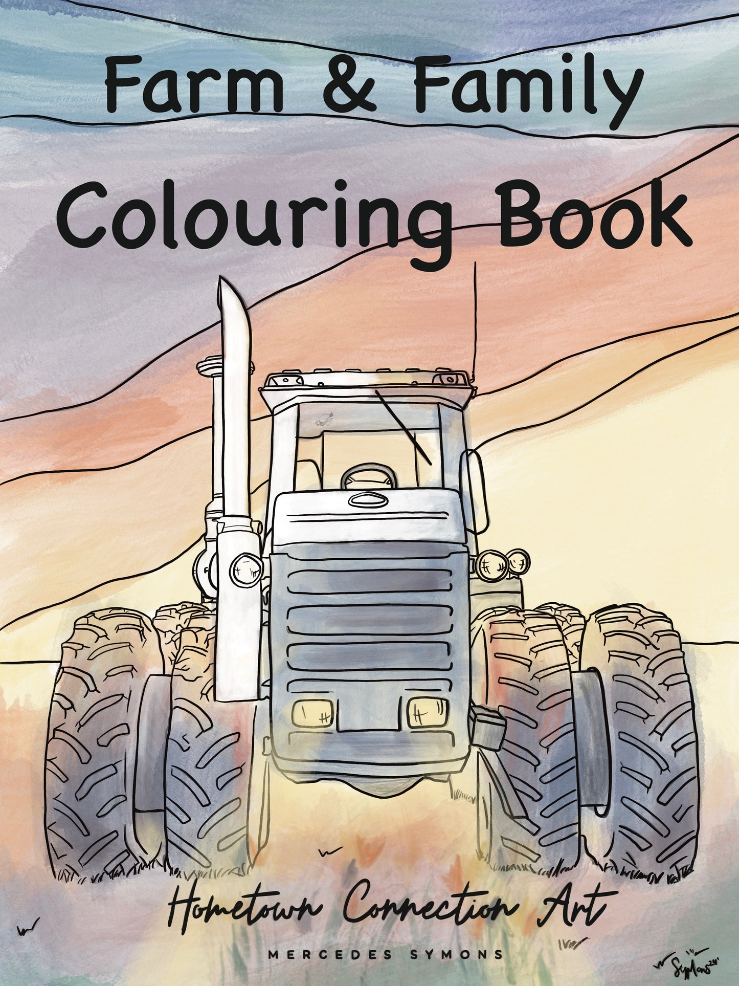 Farm and Family Colouring Book