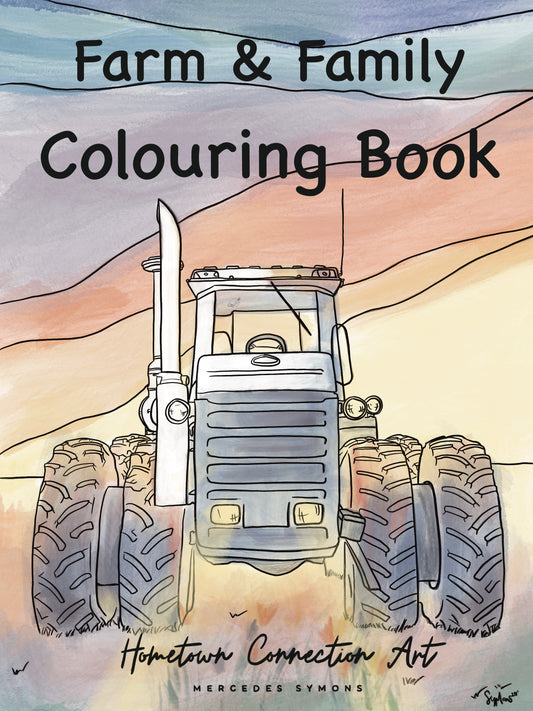 Farm and Family Colouring Book