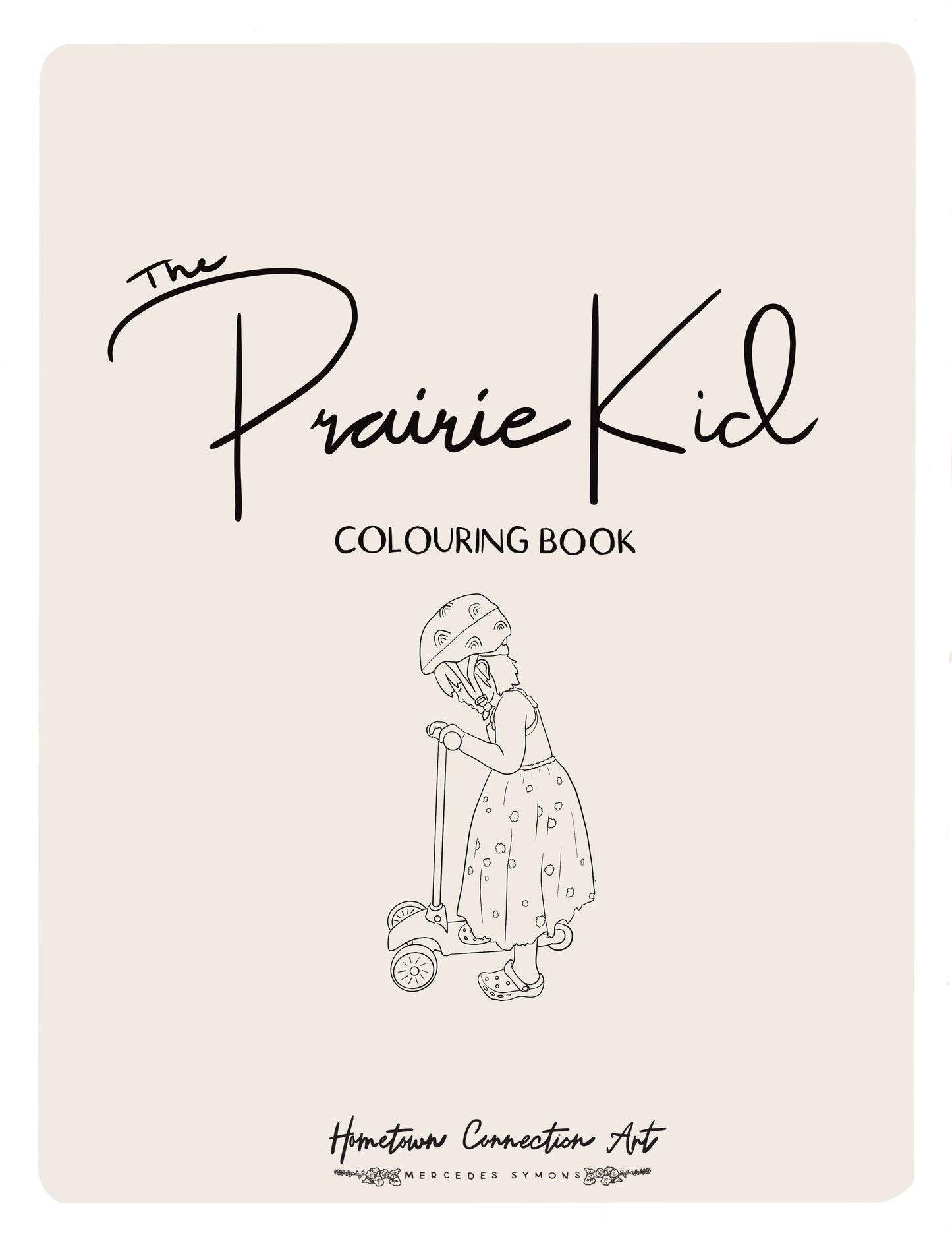 Prairie Kid Colouring Book