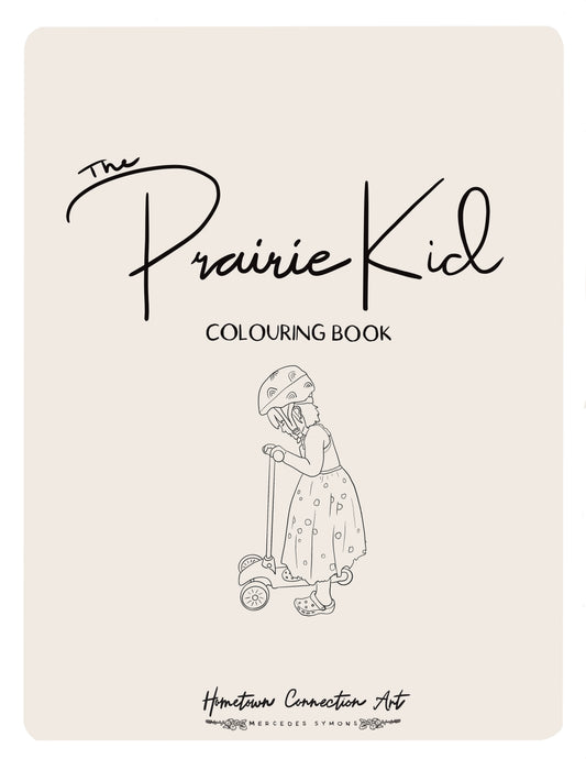 Prairie Kid Colouring Book