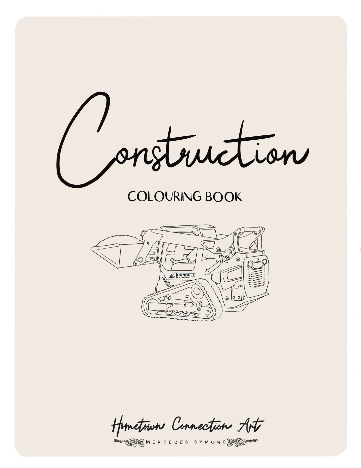 Construction Colouring Book