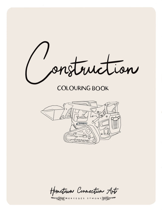 Construction Colouring Book