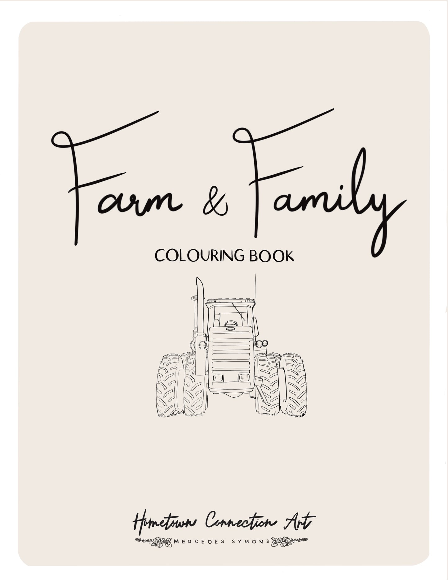 Farm and Family Colouring Book