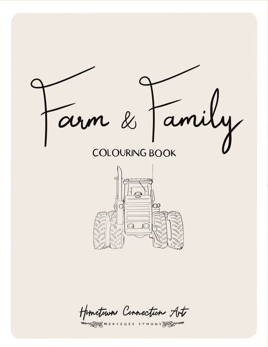Farm and Family Colouring Book