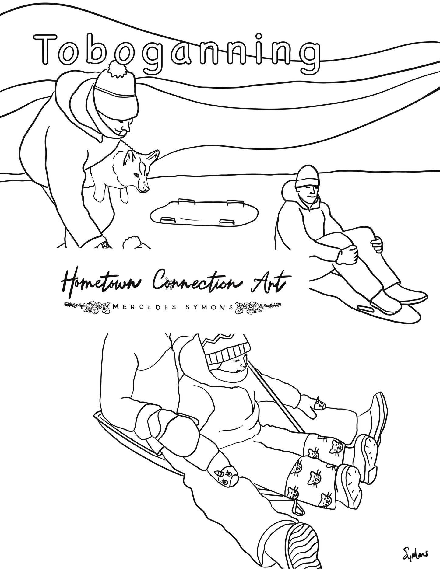 Prairie Kid Colouring Book