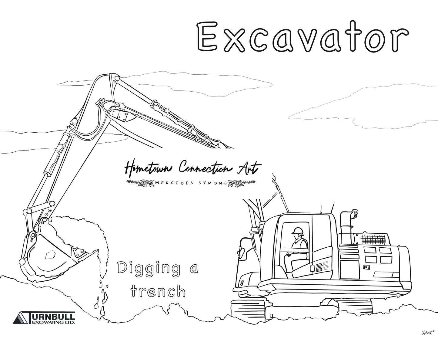 Construction Colouring Book
